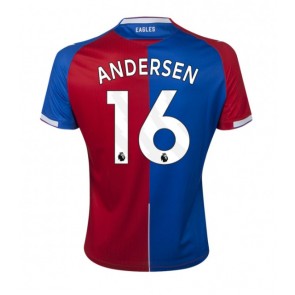 Crystal Palace Joachim Andersen #16 Replika Hjemmebanetrøje 2023-24 Kortærmet